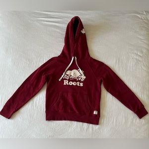 Roots Burgundy Pullover Hoodie